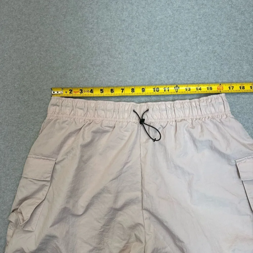 Nike Women’s Loose Fit Woven Cargo Shorts DM6247-019 Platinum Violet Size XL